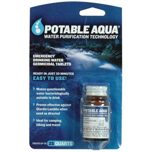 Potable Aqua Tablets - Water Purification PO327031 - main